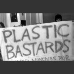 The banner that came to every show