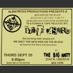The New Kids On The Block Annihilation Party: tape release at The Big Nasty
